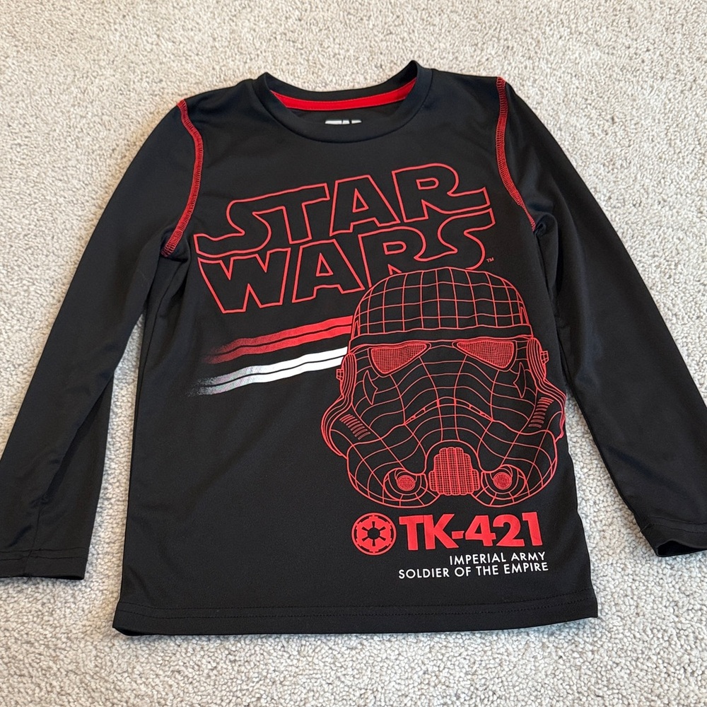 Star Wars Black and Red Active Shirt